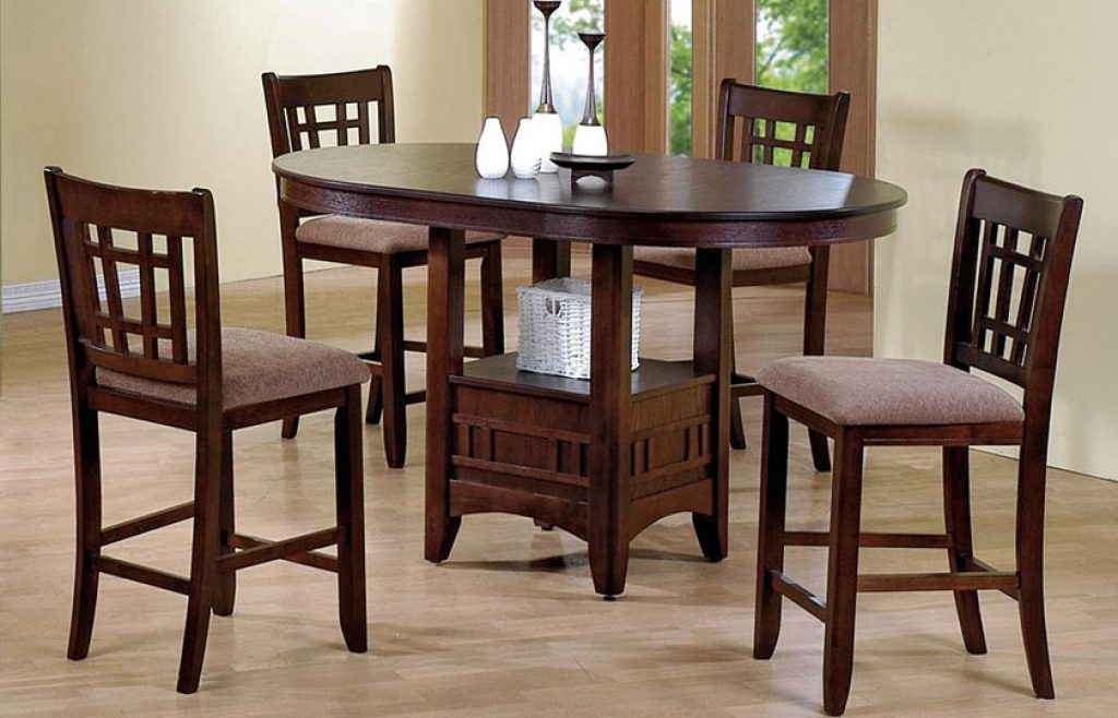 Crown Mark Tyler 4-Piece Counter Height Table