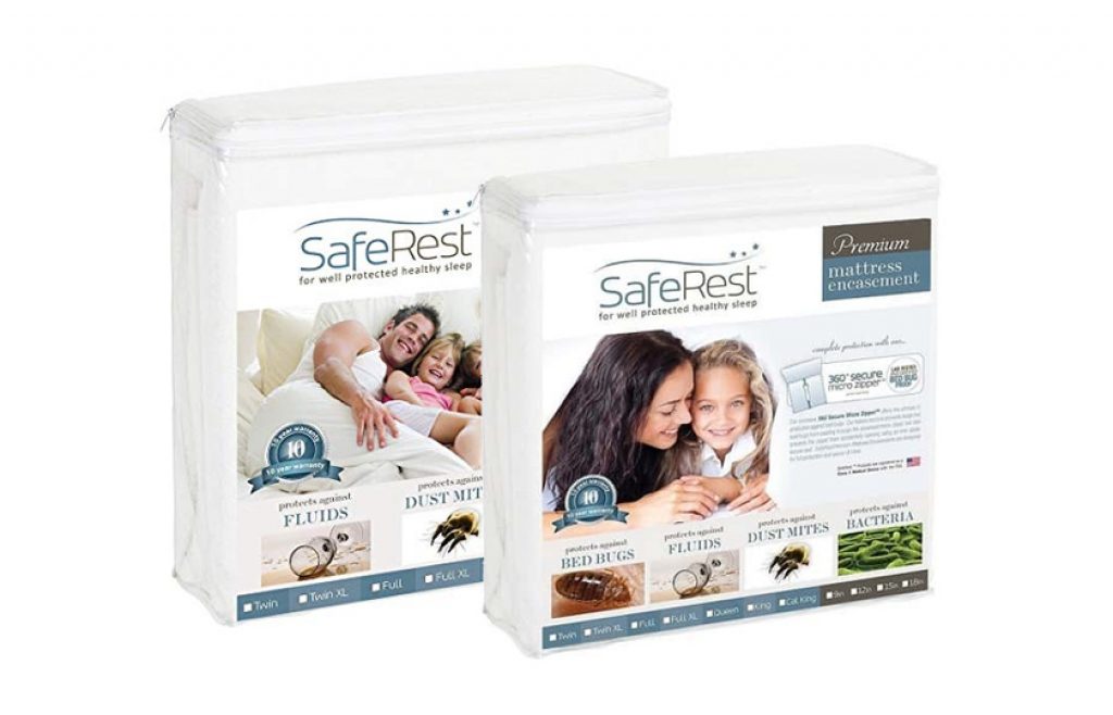 Queen Size Saferest Premium Hypoallergenic Waterproof Mattress Protector